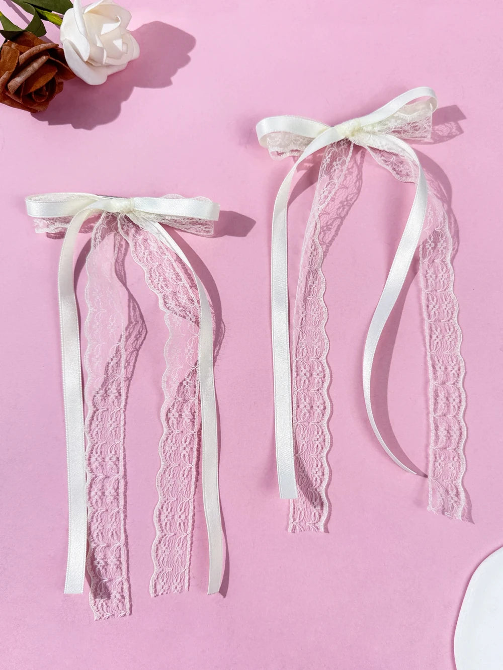 Moñitos de Listón Hair Clips