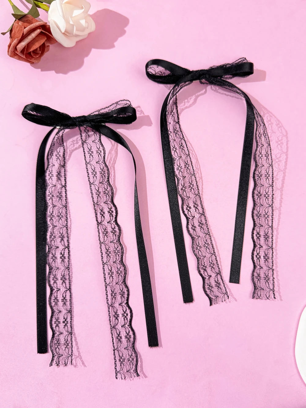 Moñitos de Listón Hair Clips